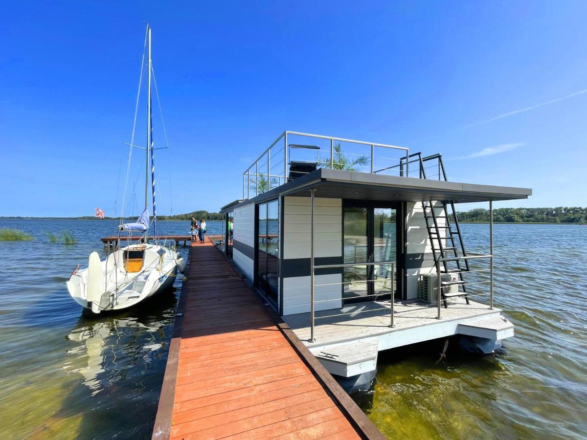 Myślibórz Boathousing - Apartament Na Wodzie, Dom Plywajacy, Lodz, Luksusowy Apartament מראה חיצוני תמונה