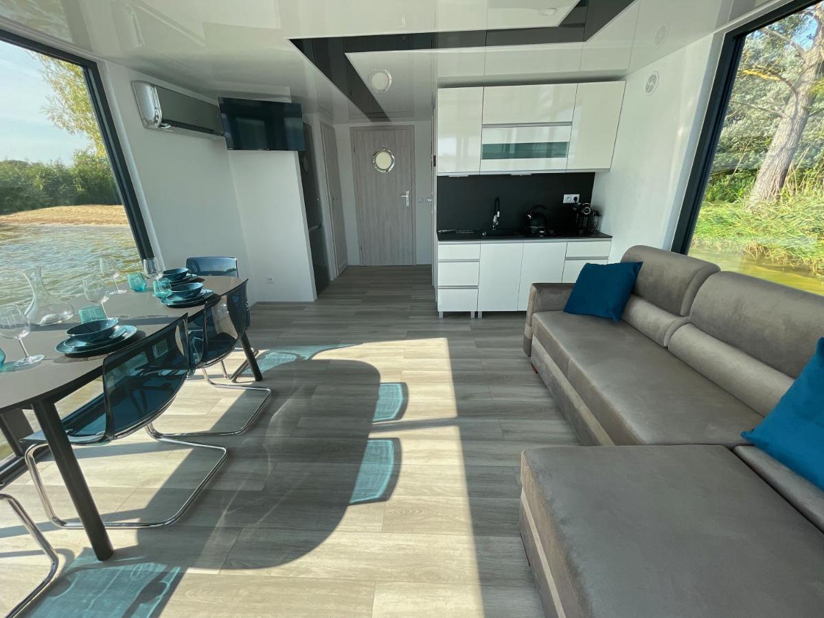 Myślibórz Boathousing - Apartament Na Wodzie, Dom Plywajacy, Lodz, Luksusowy Apartament מראה חיצוני תמונה