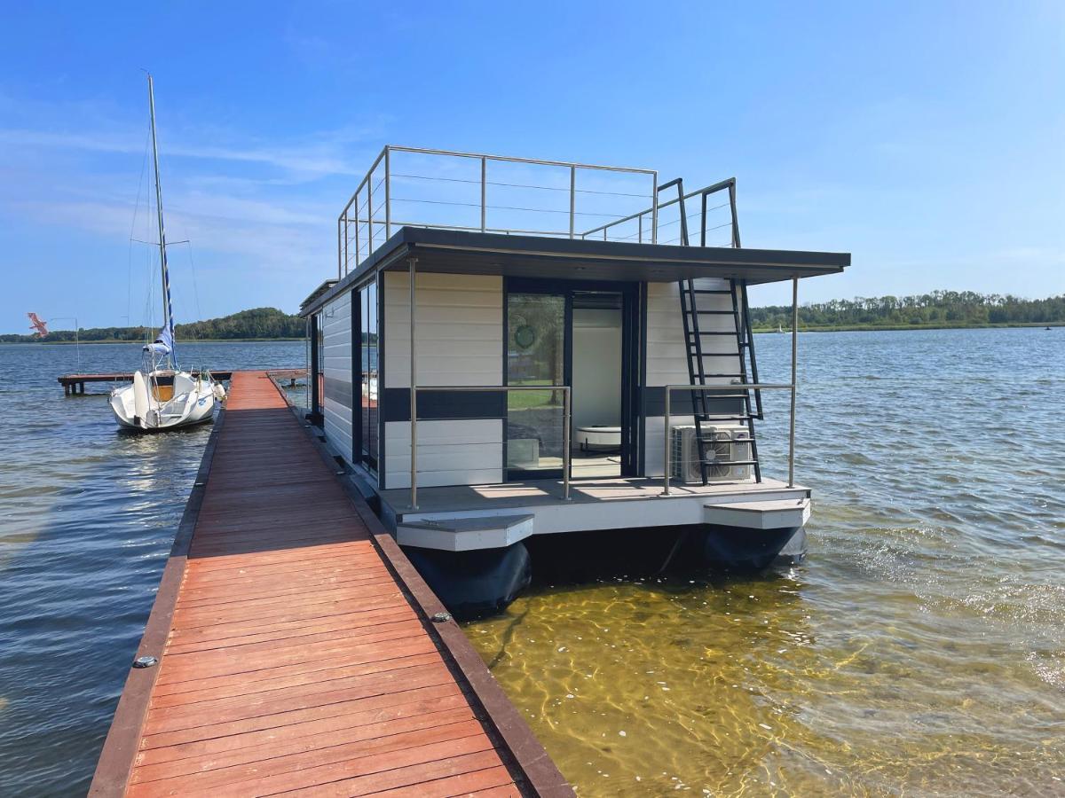Myślibórz Boathousing - Apartament Na Wodzie, Dom Plywajacy, Lodz, Luksusowy Apartament מראה חיצוני תמונה